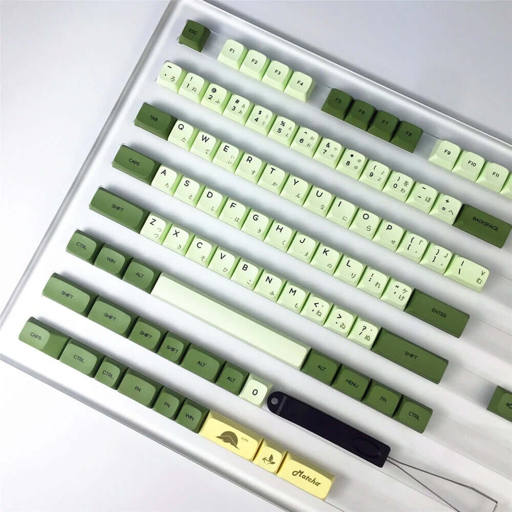 Matcha Keycap Set-Japanese,Russian,Korean - Image 4