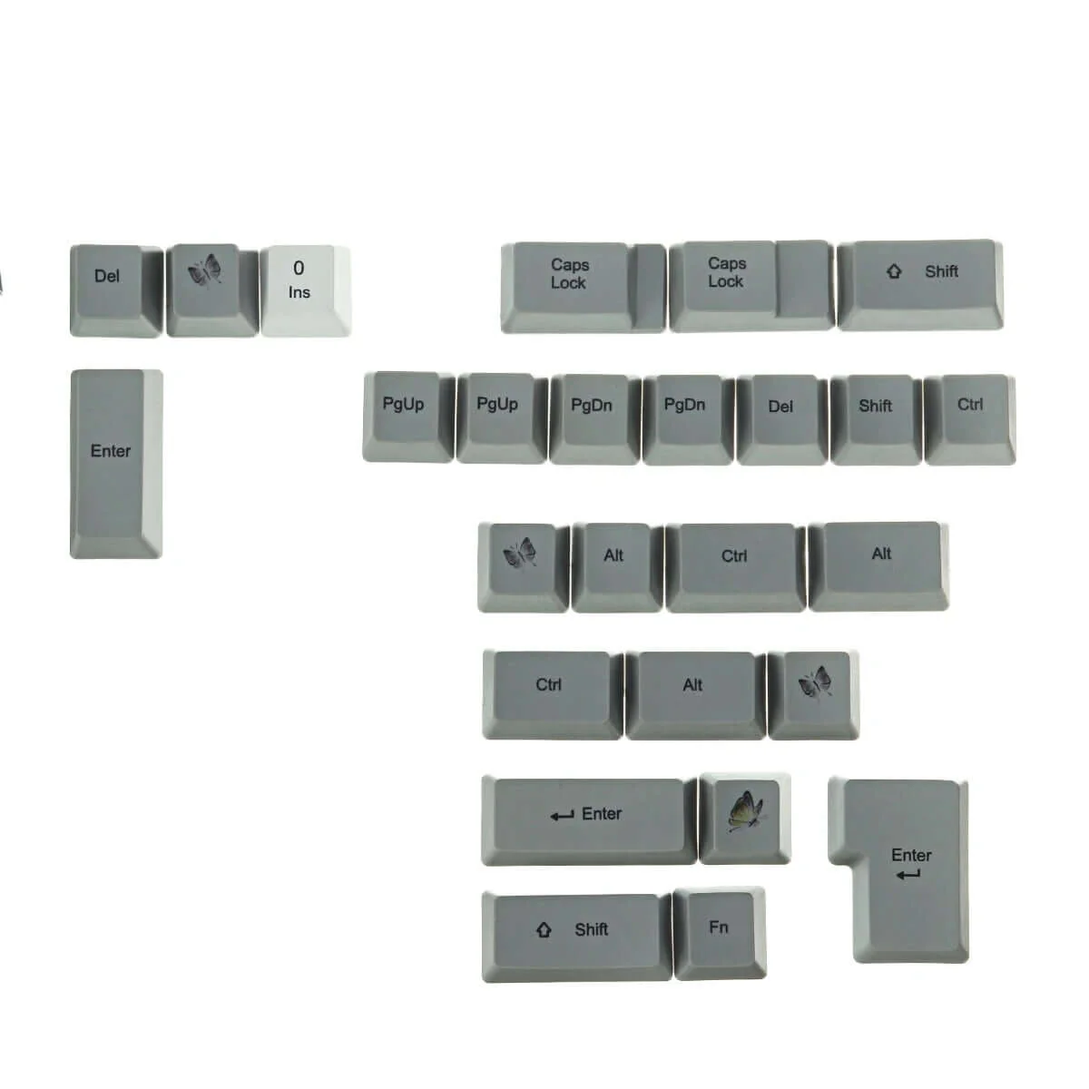 134 Keys Chinese Ink Painting PBT Keycap Set - Image 3