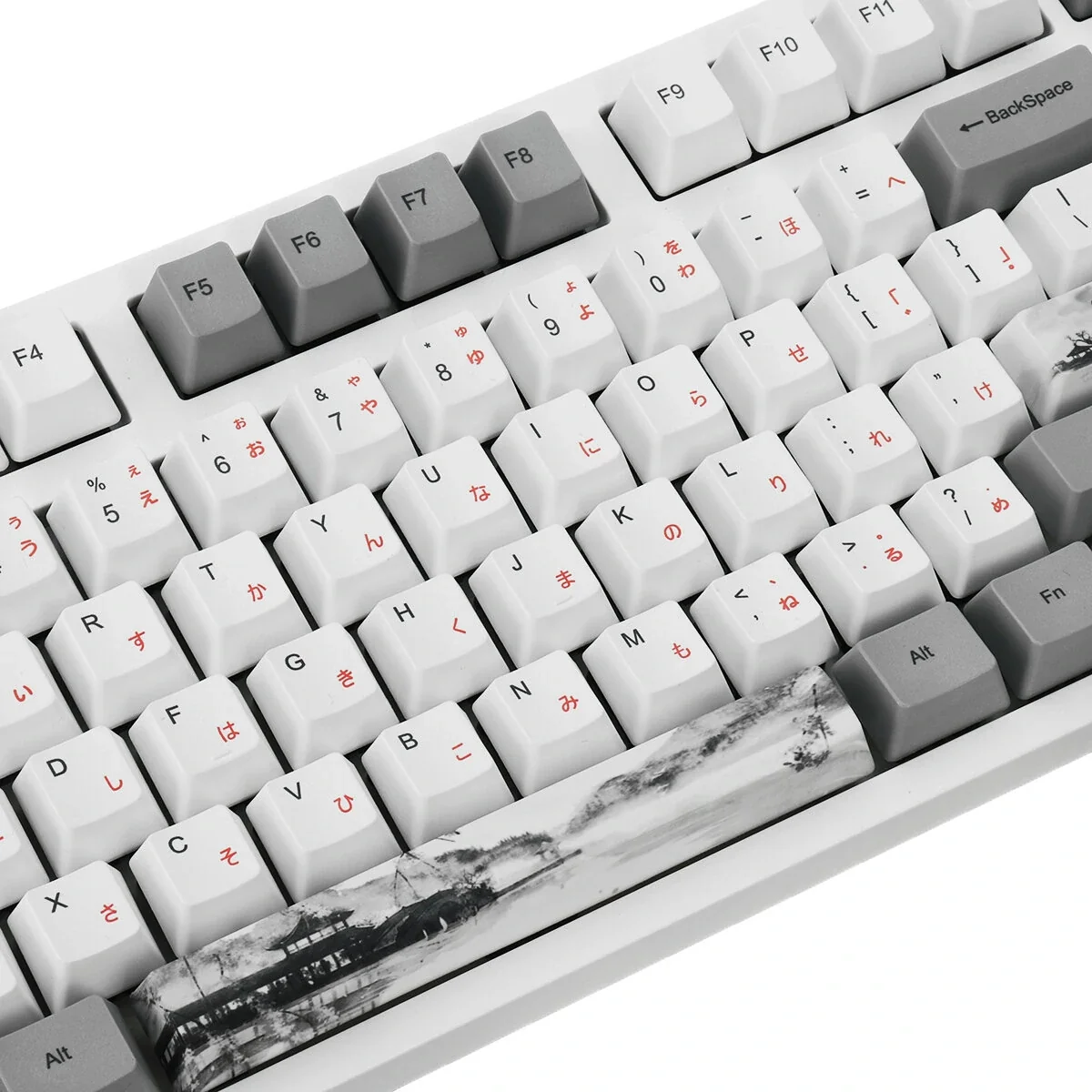 134 Keys Chinese Ink Painting PBT Keycap Set - Image 5