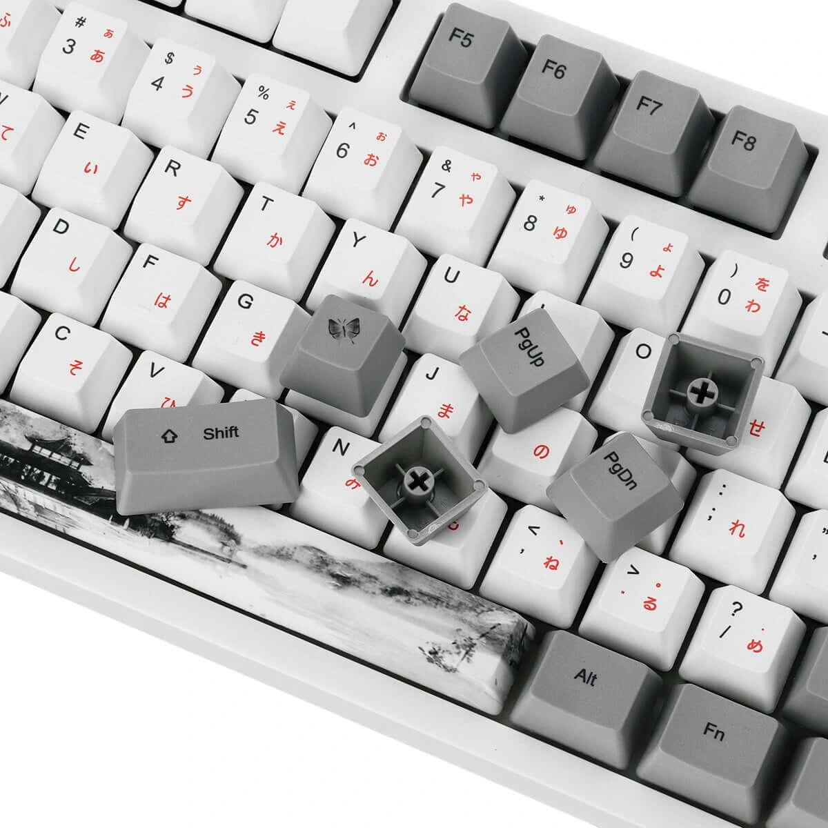 134 Keys Chinese Ink Painting PBT Keycap Set - Image 6