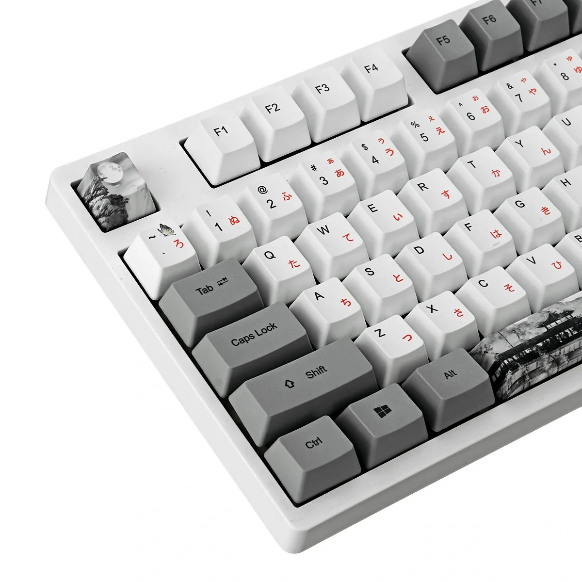 134 Keys Chinese Ink Painting PBT Keycap Set - Image 7