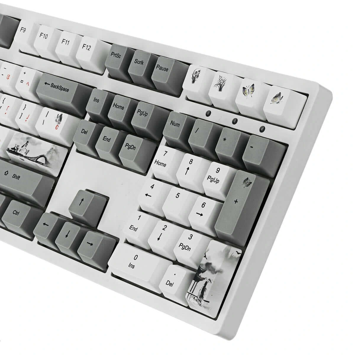 134 Keys Chinese Ink Painting PBT Keycap Set - Image 8