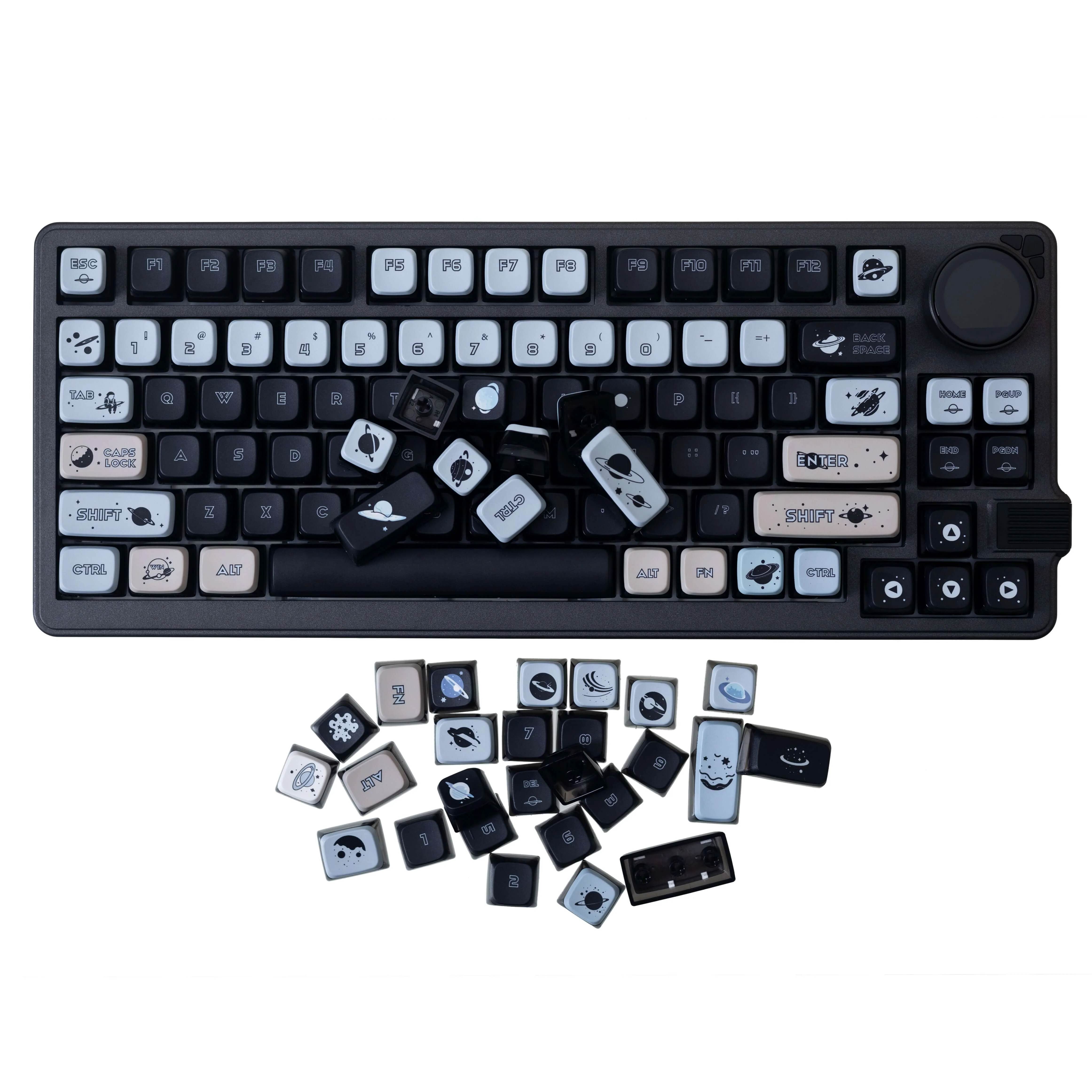 Gamakay 122 Keys Planet Theme Custom Keycaps - Image 2