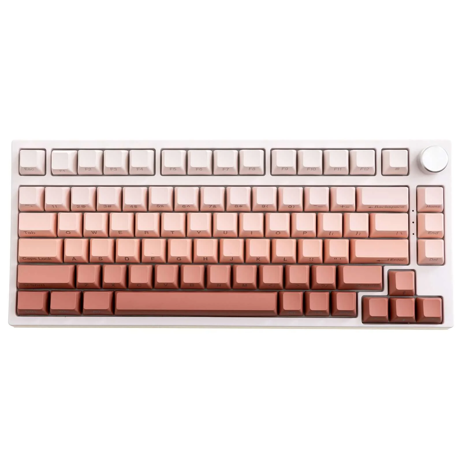 Gamakay 123 Keys Pink Gradient Keycaps Set
