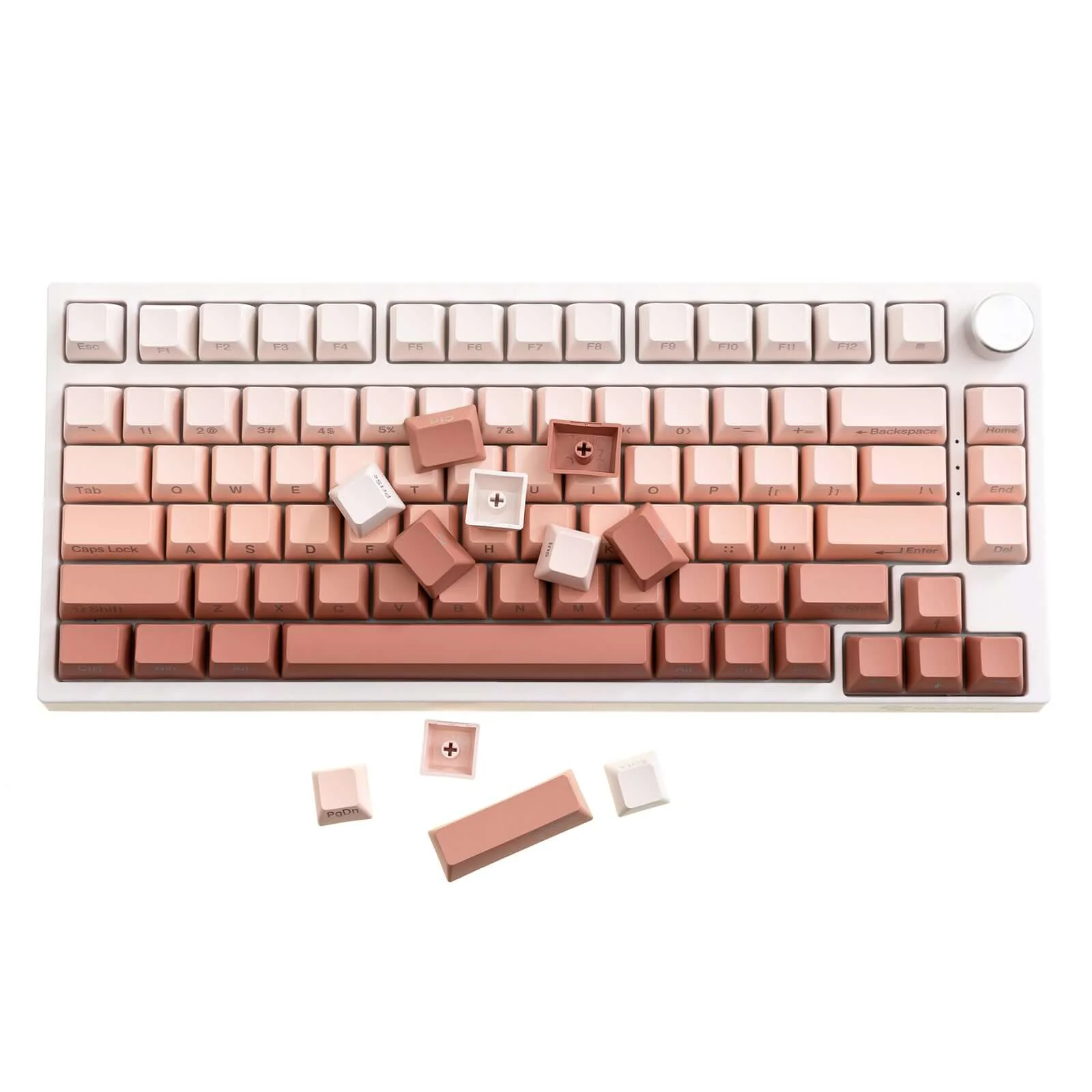 Gamakay 123 Keys Pink Gradient Keycaps Set - Image 2