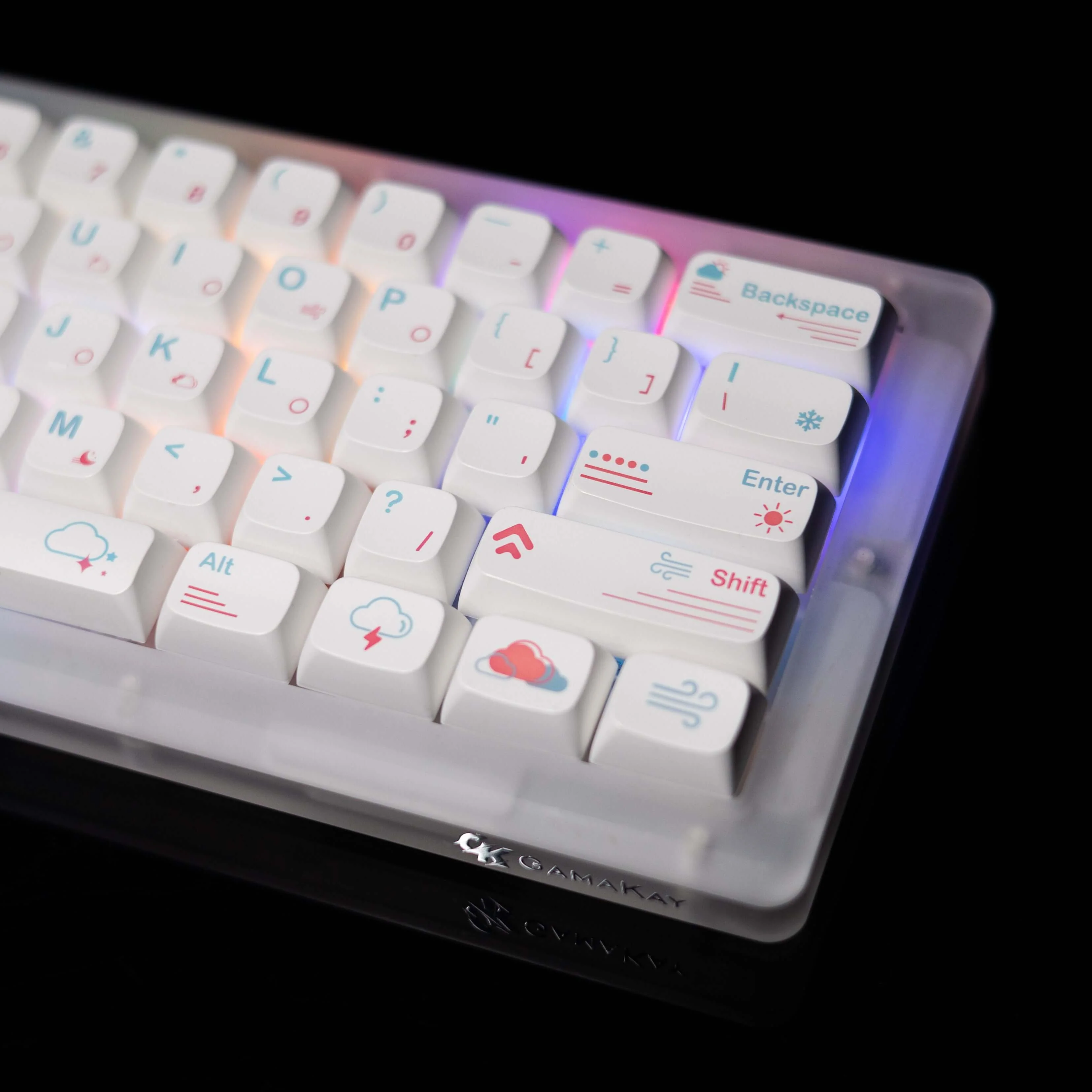 Gamakay 132 Keys Weather Theme Keycaps Set - Image 2