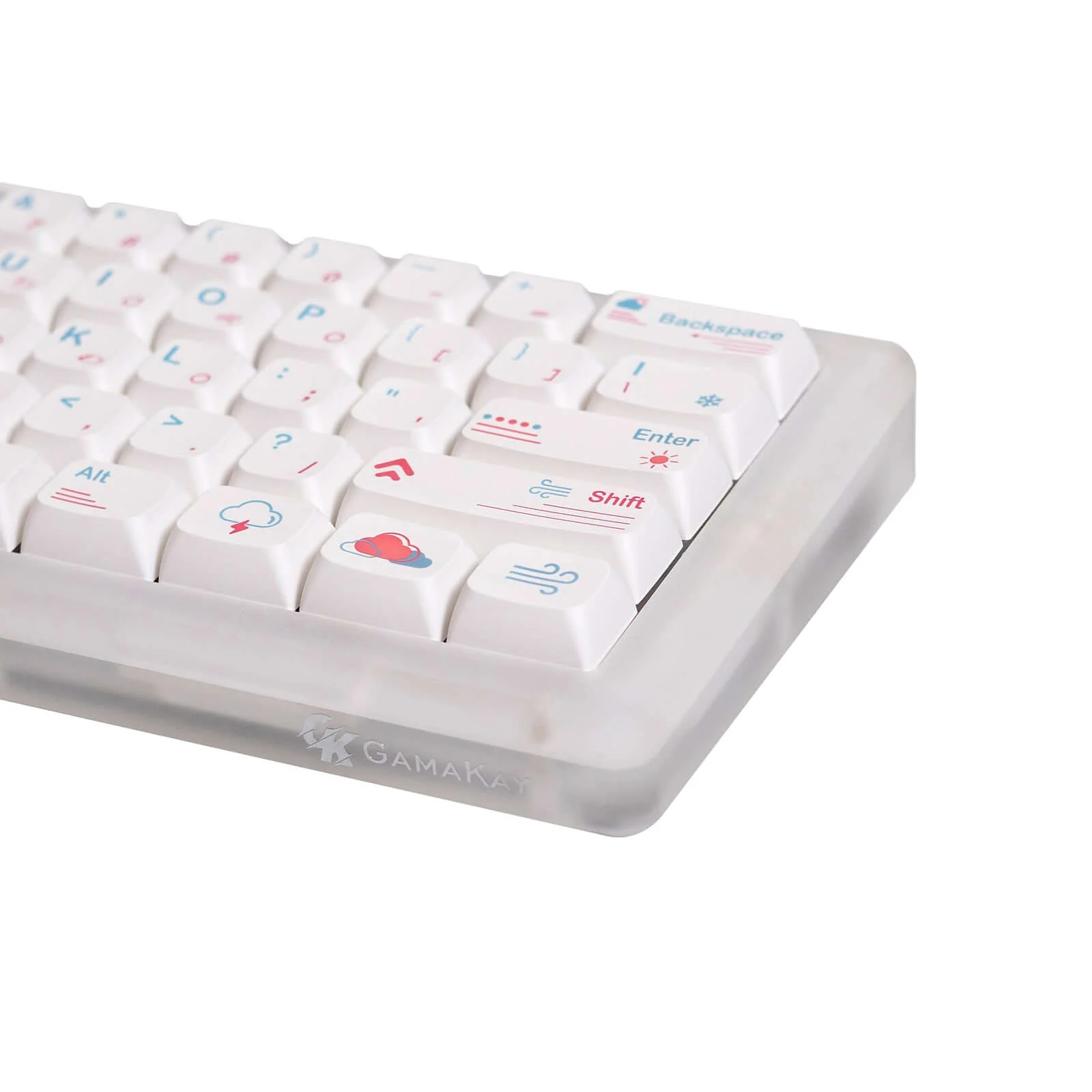 Gamakay 132 Keys Weather Theme Keycaps Set - Image 4