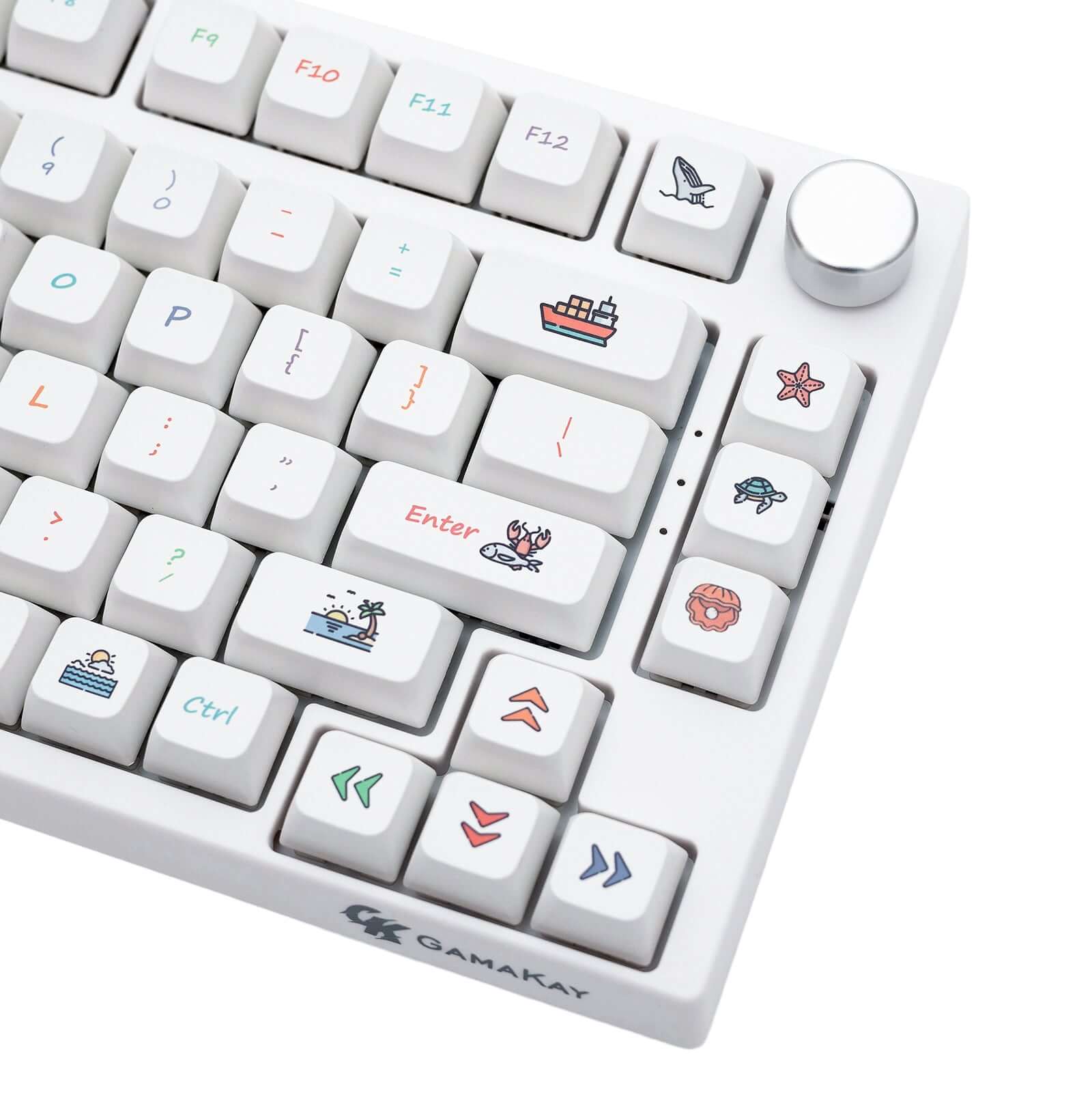 GamaKay 133 Keys Sea World Keycaps Set - Image 5
