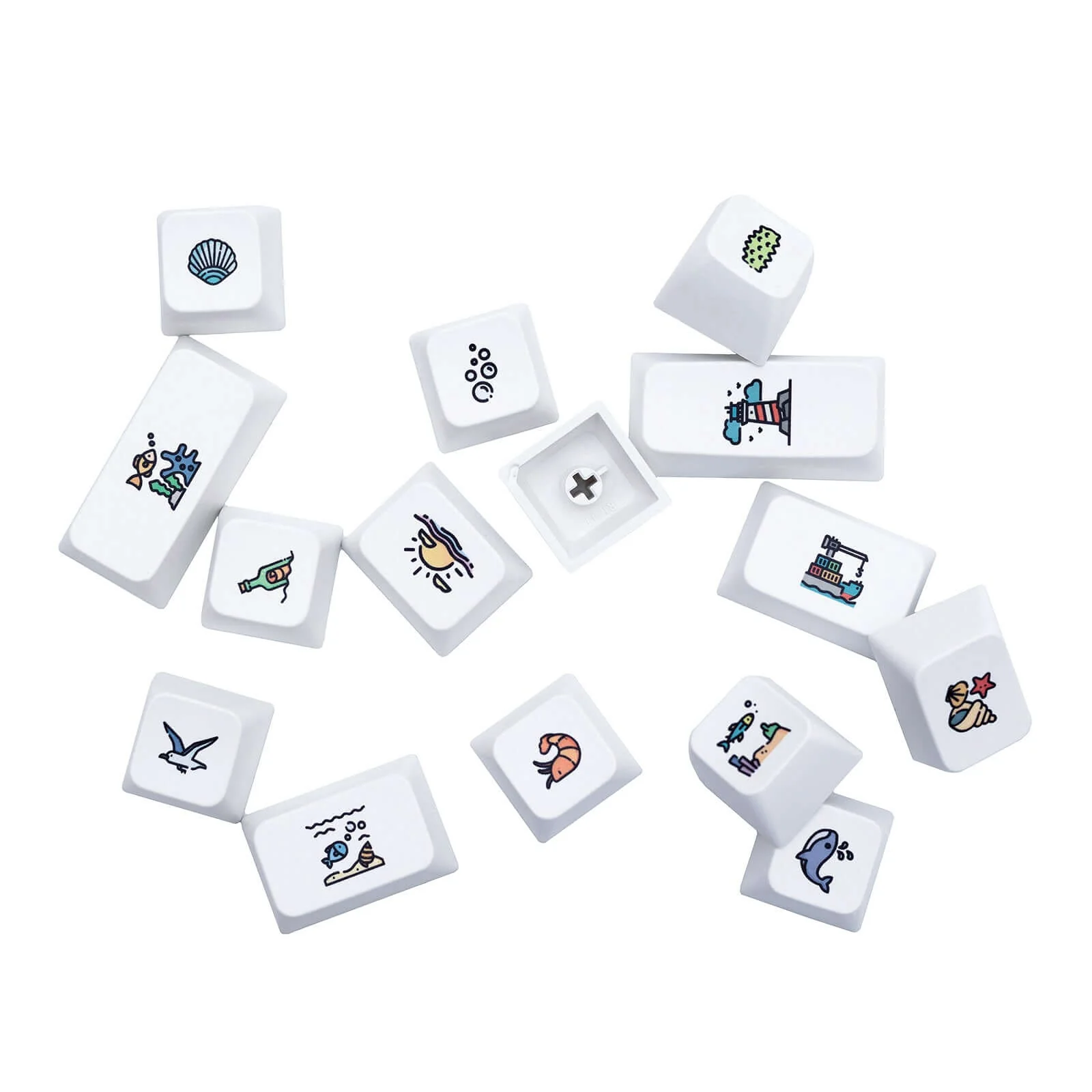 GamaKay 133 Keys Sea World Keycaps Set - Image 6