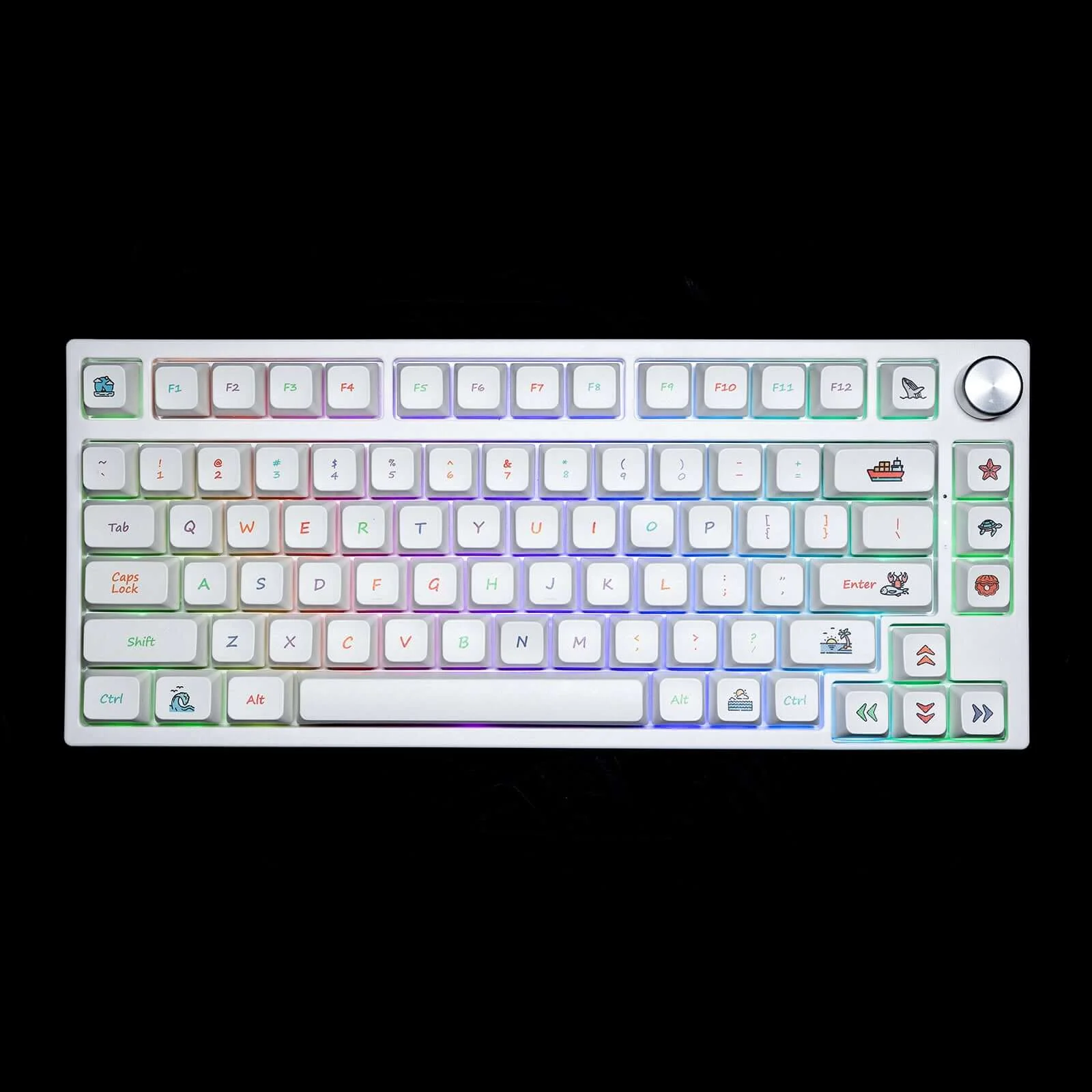 GamaKay 133 Keys Sea World Keycaps Set - Image 7
