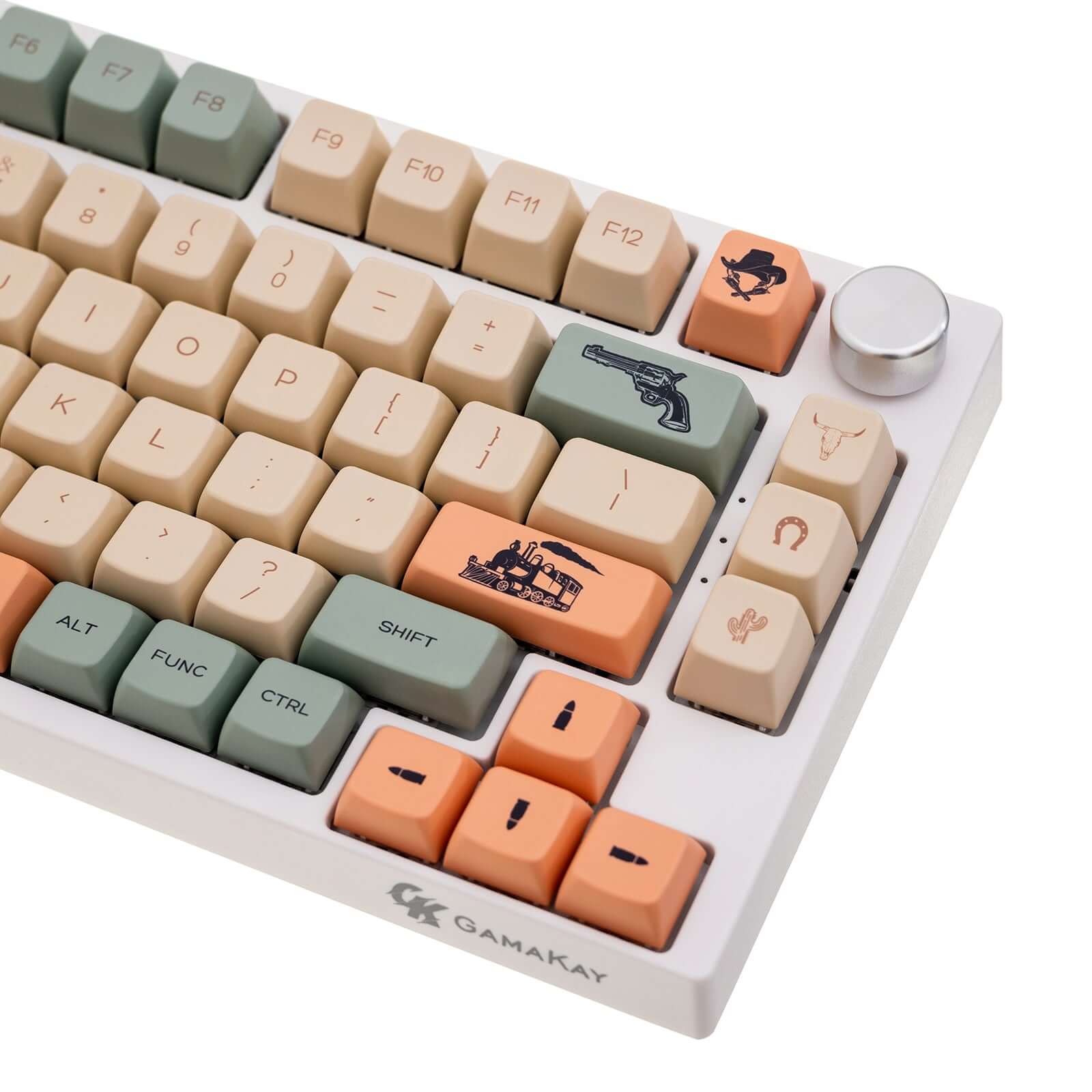 Gamakay 134 Keys West Cowboy Keycaps Set - Image 4