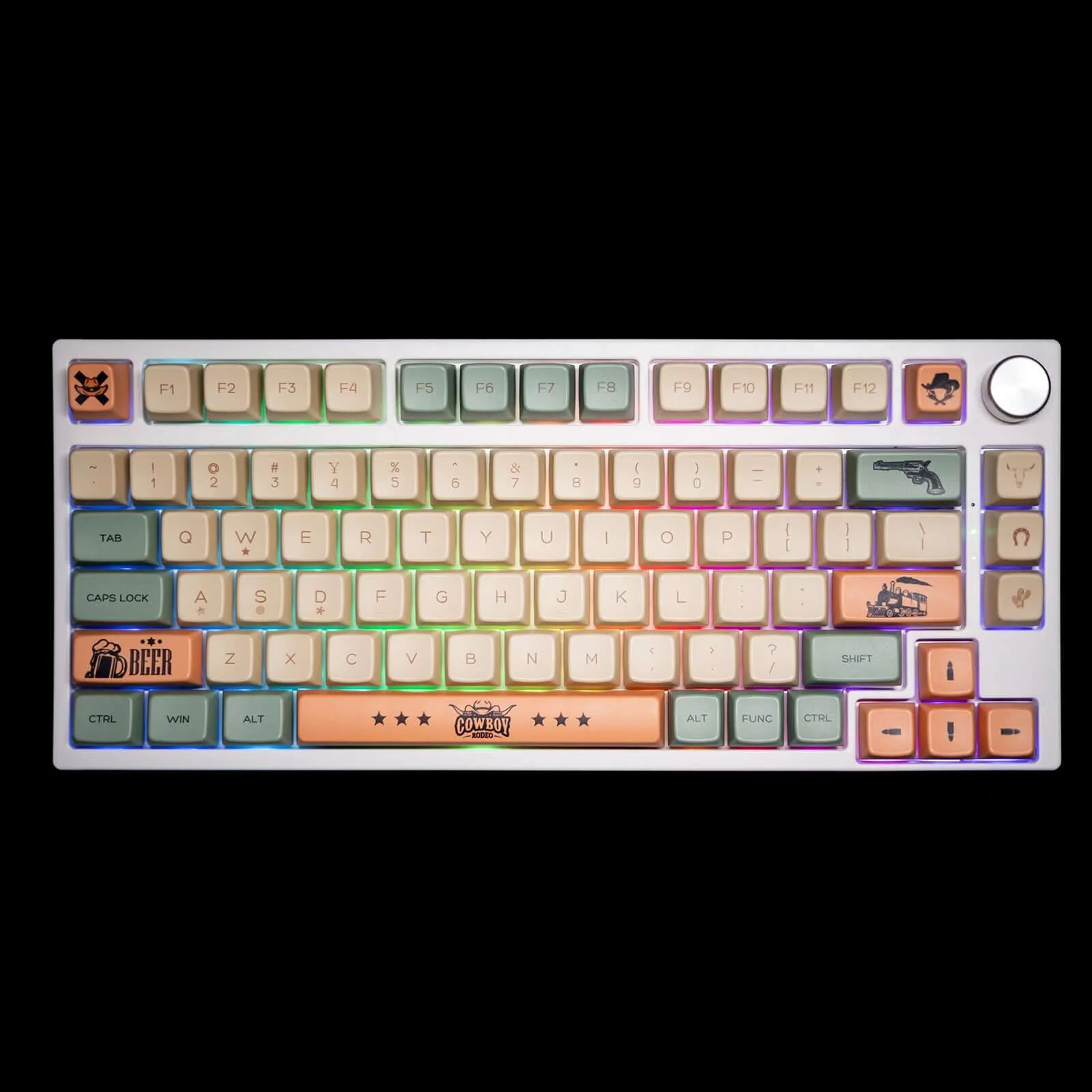 Gamakay 134 Keys West Cowboy Keycaps Set - Image 7