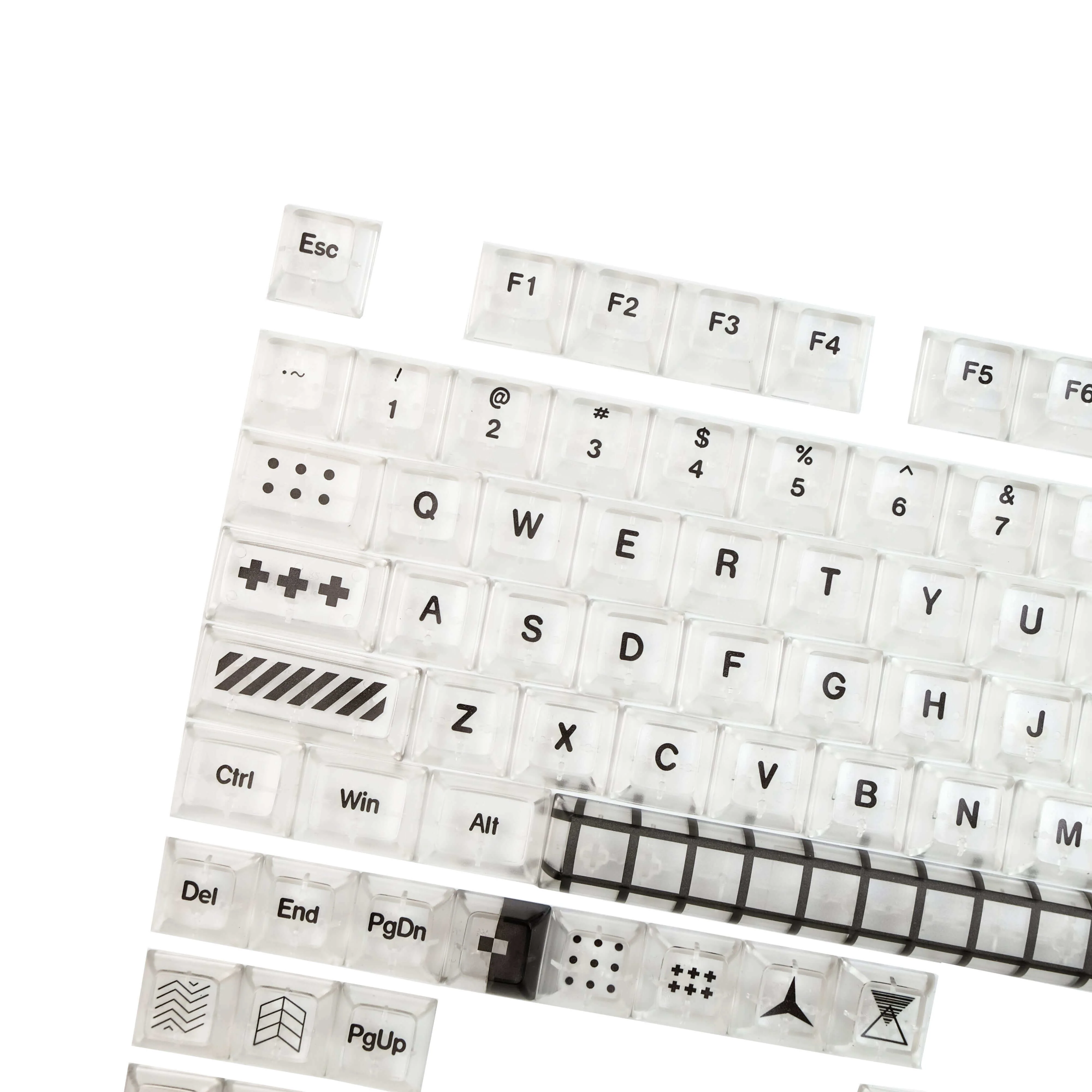 GamaKay 138 Keys Transparent Keycaps Set - Image 3