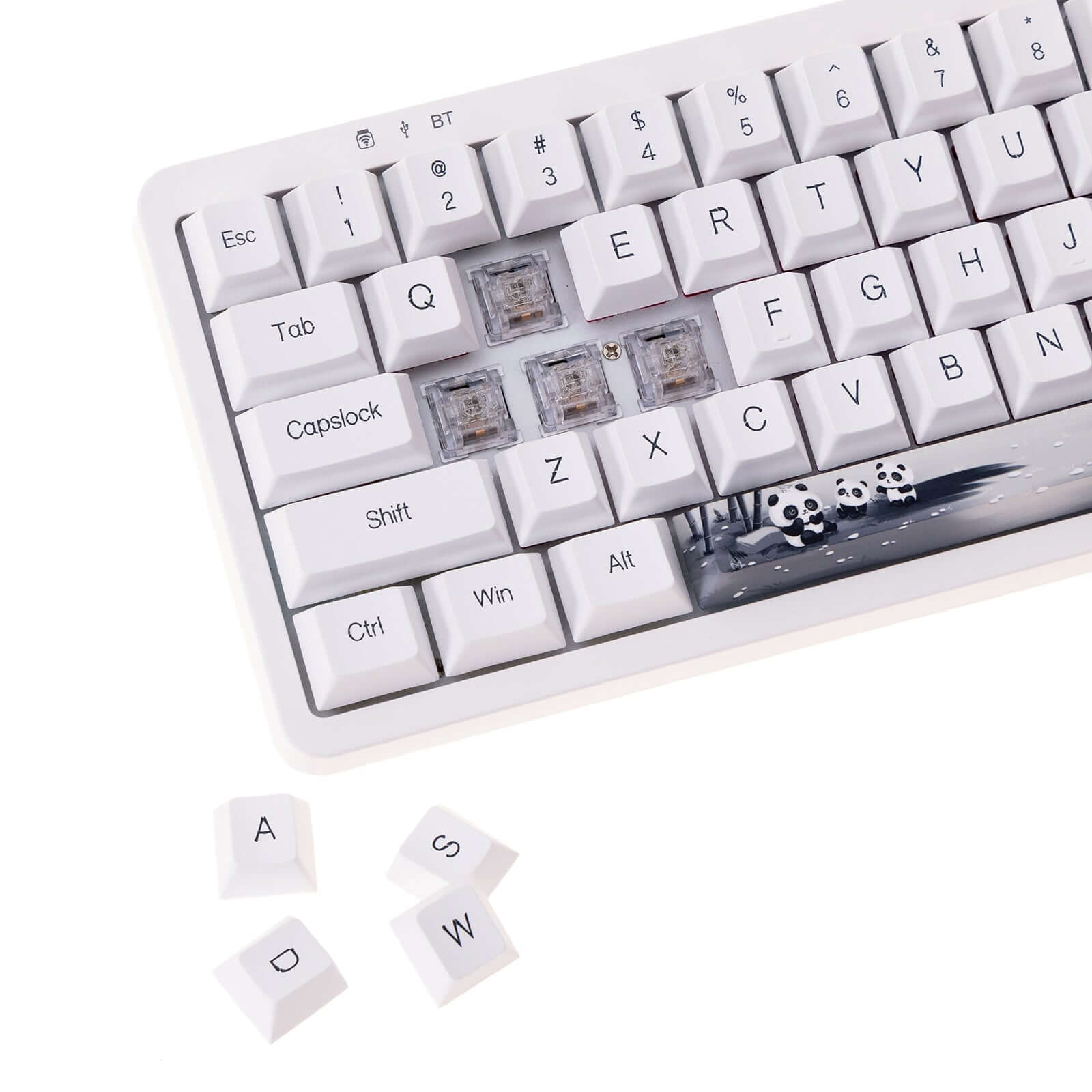 GamaKay 143 Keys Panda Keycaps Set - Image 6