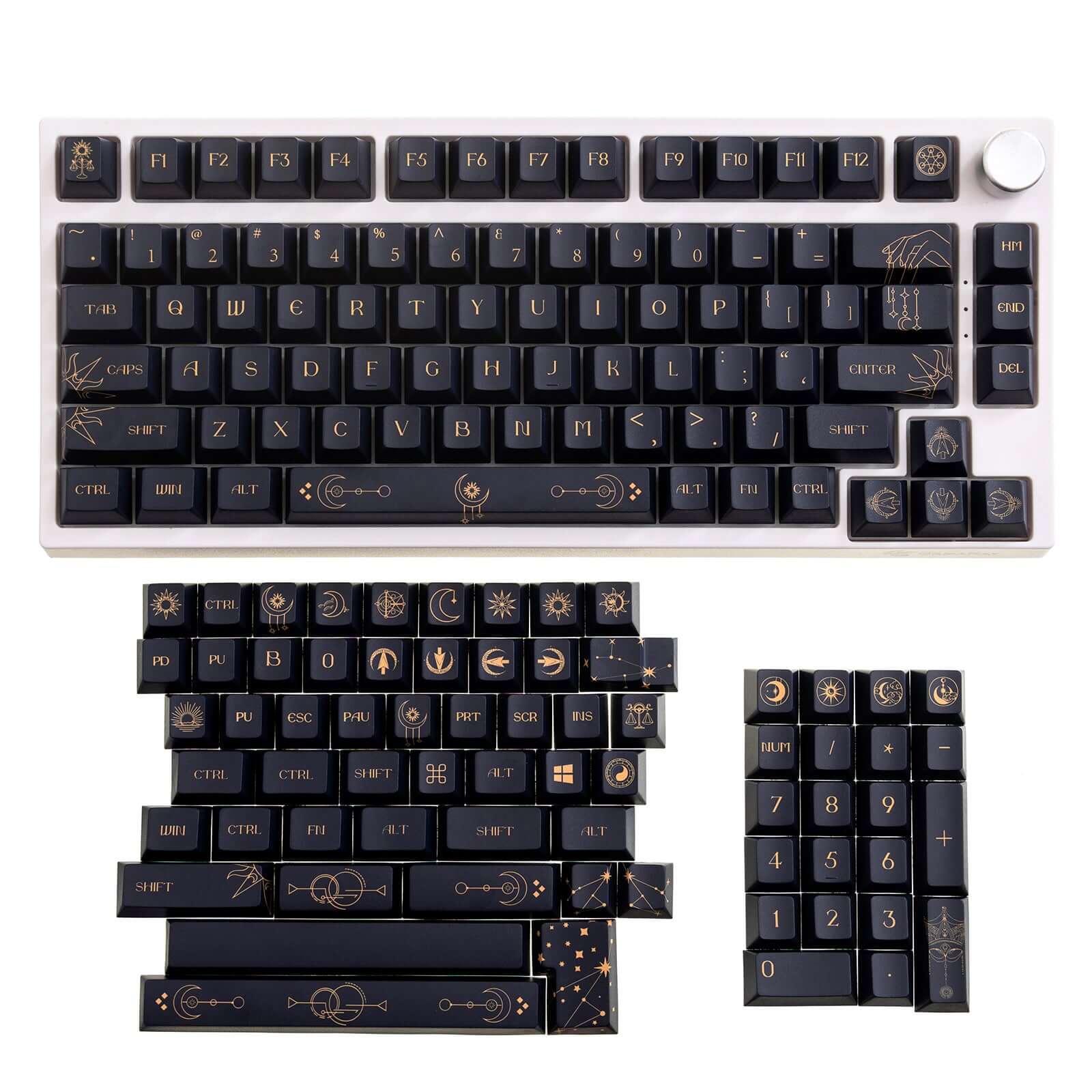 Gamakay 170 Keys Constellation Keycaps Set - Image 4