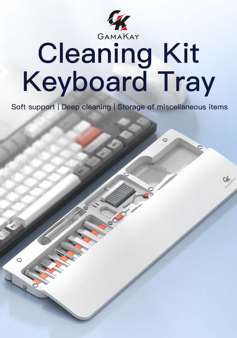 Gamakay Wrist Rest Pad with 21 in 1 Cleaning Tool Kit for 85% / 100% Keyboard - Image 17