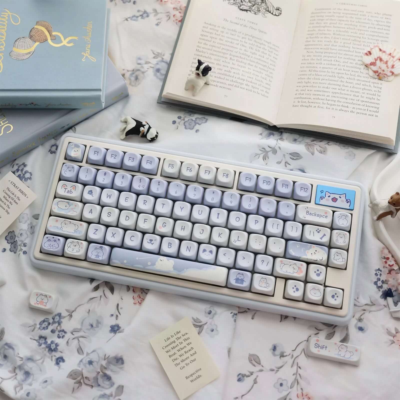 Gamakay 95 Keys Adorable MOA Profile PBT Keycaps Set - Image 6