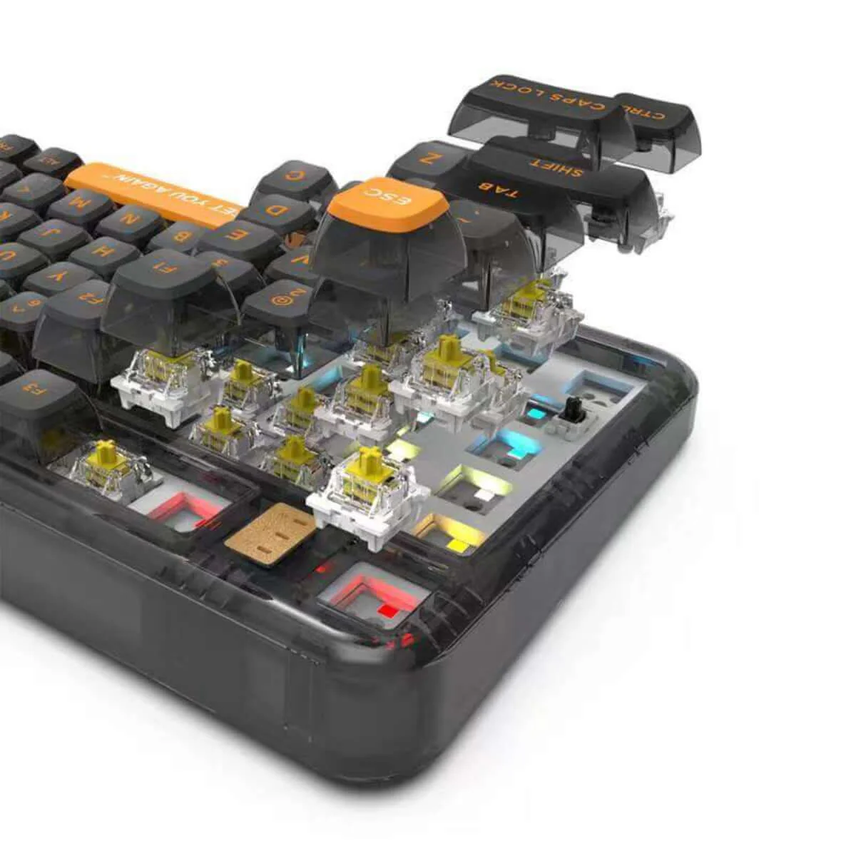 GamaKay GK75 75% RGB Mechanical Gaming Keyboard - Image 10