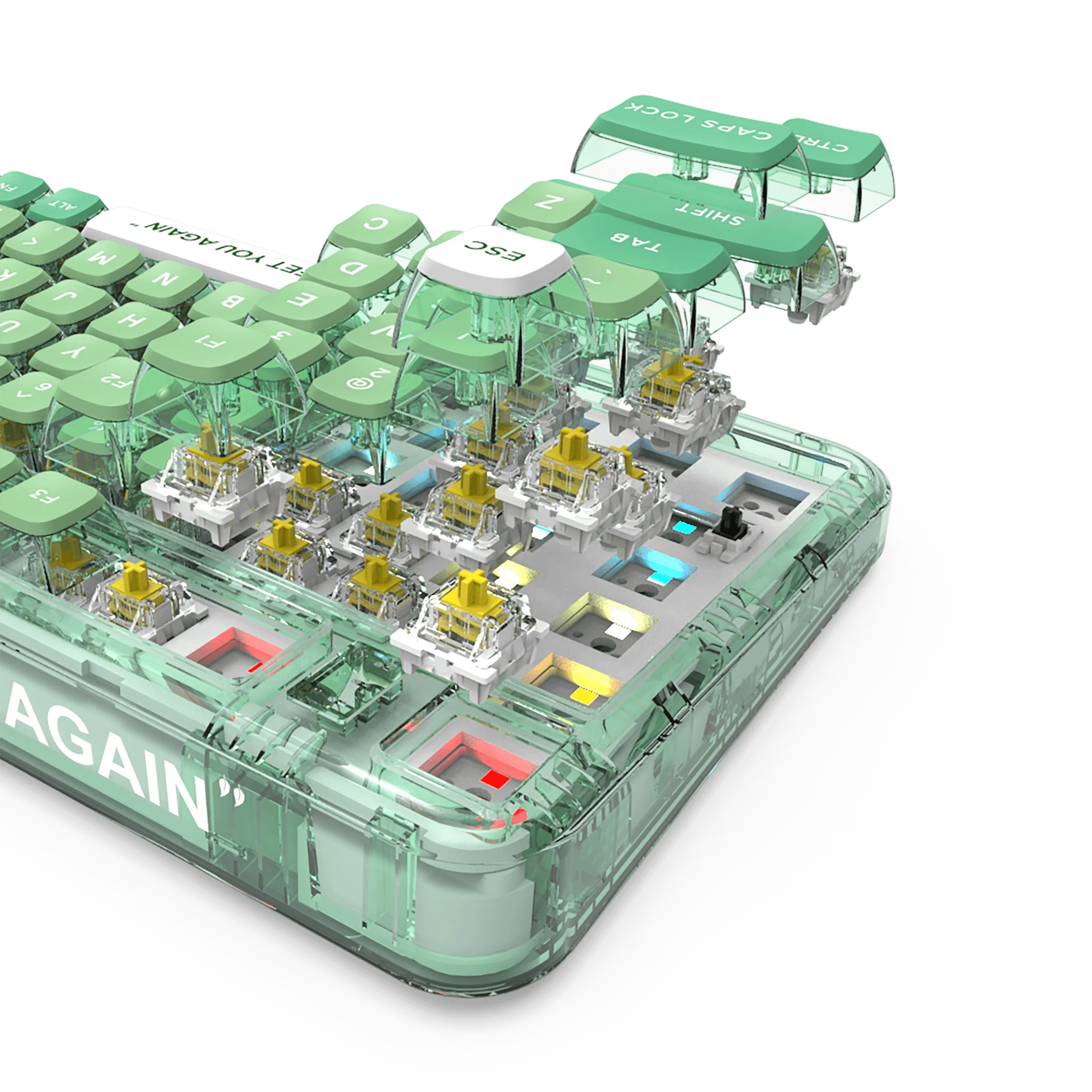 GamaKay GK75 75% RGB Mechanical Gaming Keyboard - Image 12
