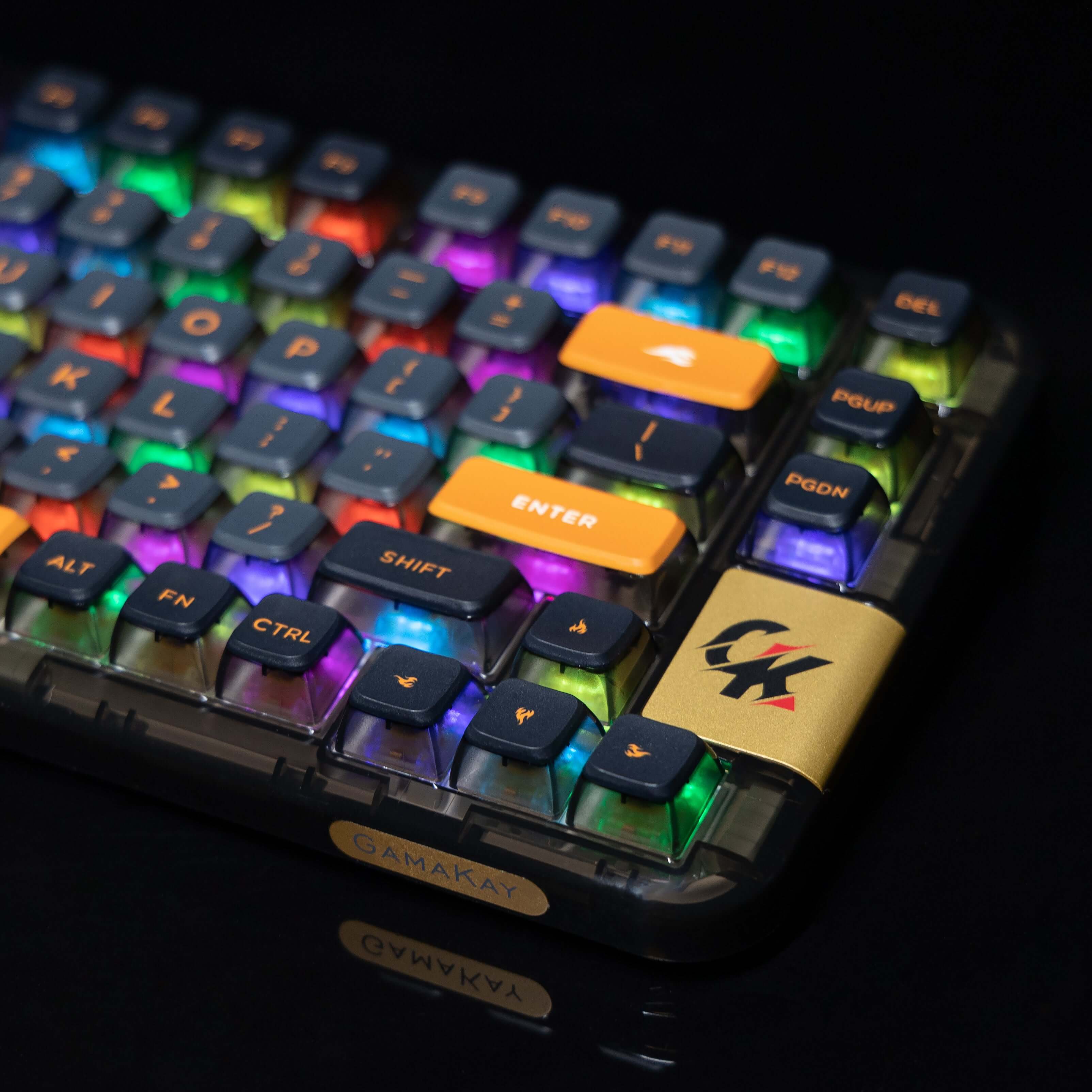 GamaKay GK75 75% RGB Mechanical Gaming Keyboard - Image 4