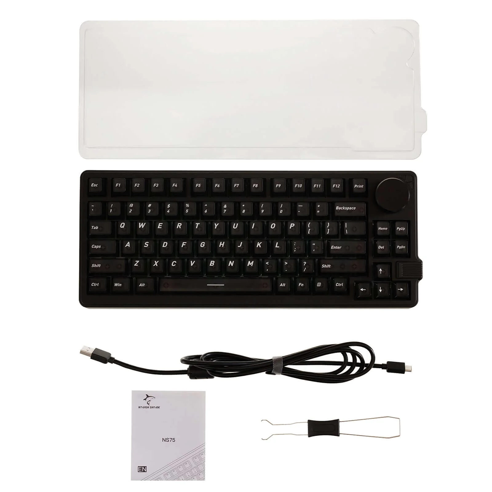 Gamakay x NaughShark NS75 Hall Effect keyboard 0.005mm RT Accuracy 8K Polling Rate - Image 16