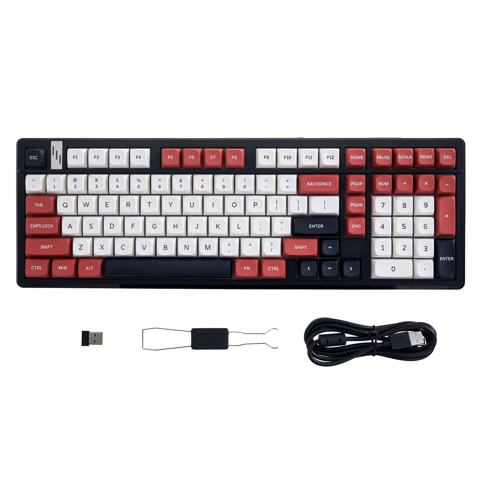 Gamakay TK101 98% Wireless Custom Mechanical Keyboard with Number Pad - Image 11