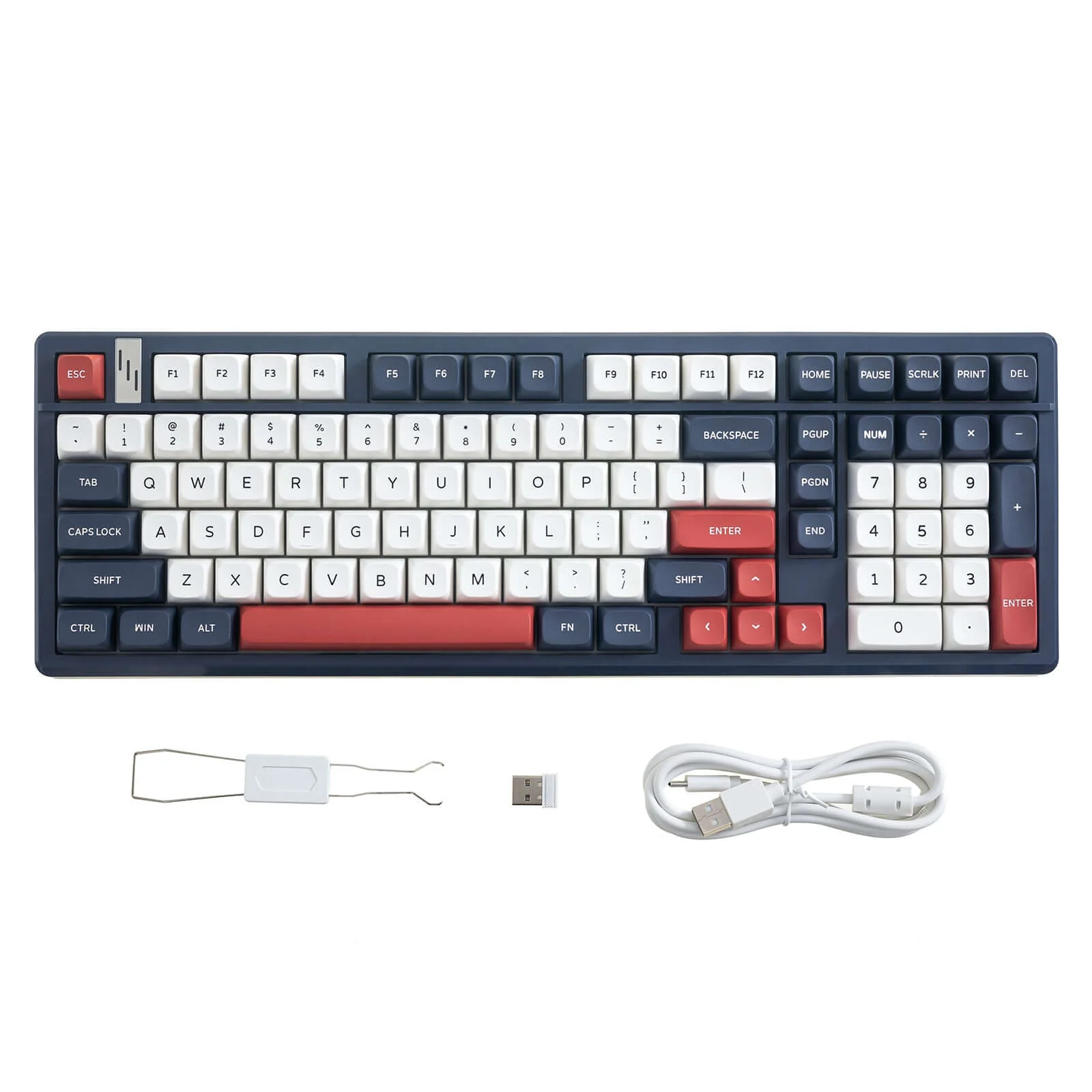 Gamakay TK101 98% Wireless Custom Mechanical Keyboard with Number Pad - Image 12