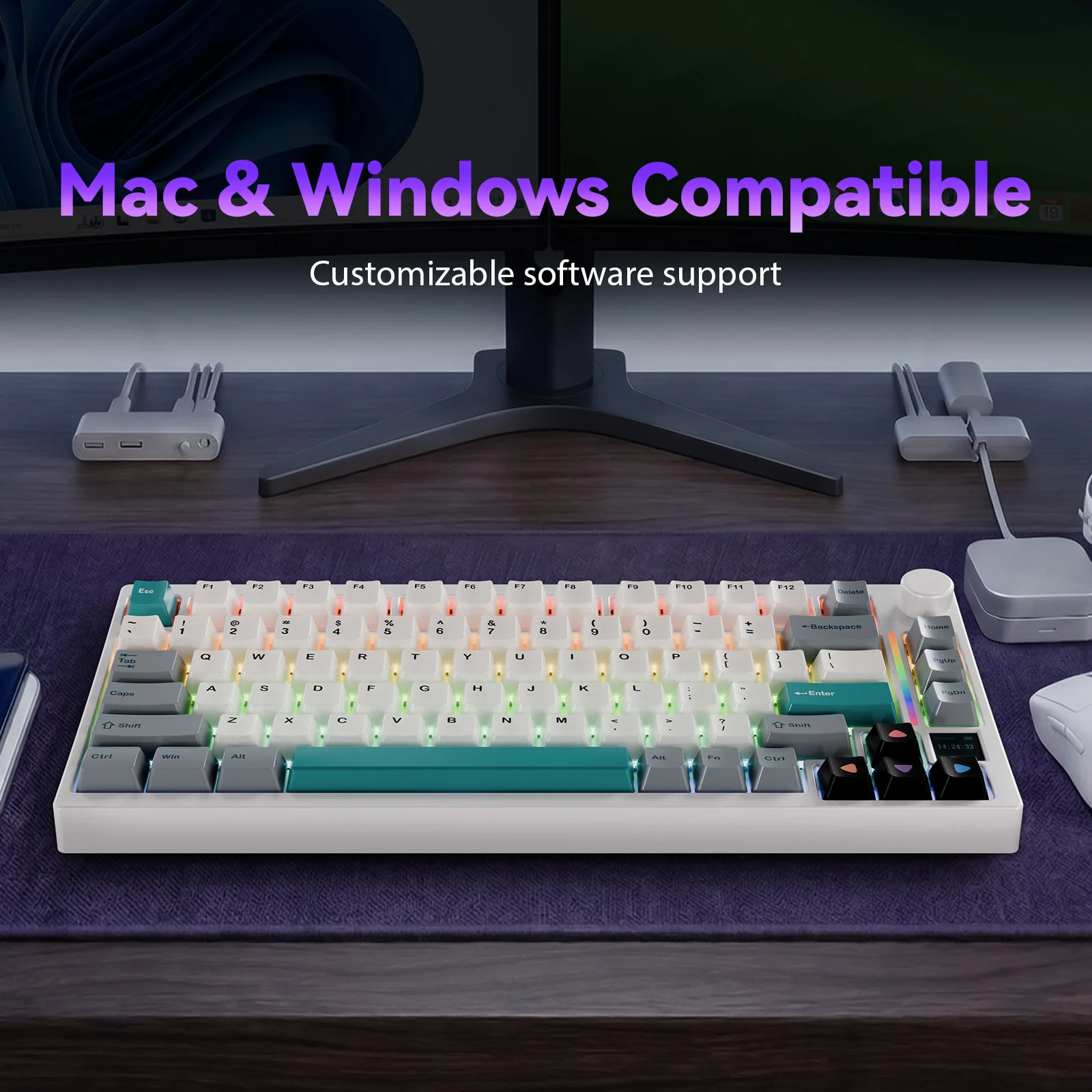 Gamakay TK75 SOCD SnapTap Silent Mechanical Gaming Keyboard (Upgrade from TK75V2) - Image 16