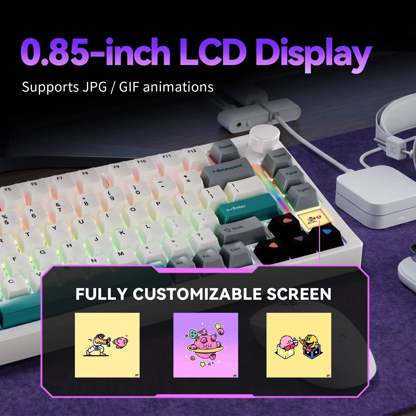Gamakay TK75 SOCD SnapTap Silent Mechanical Gaming Keyboard (Upgrade from TK75V2) - Image 17