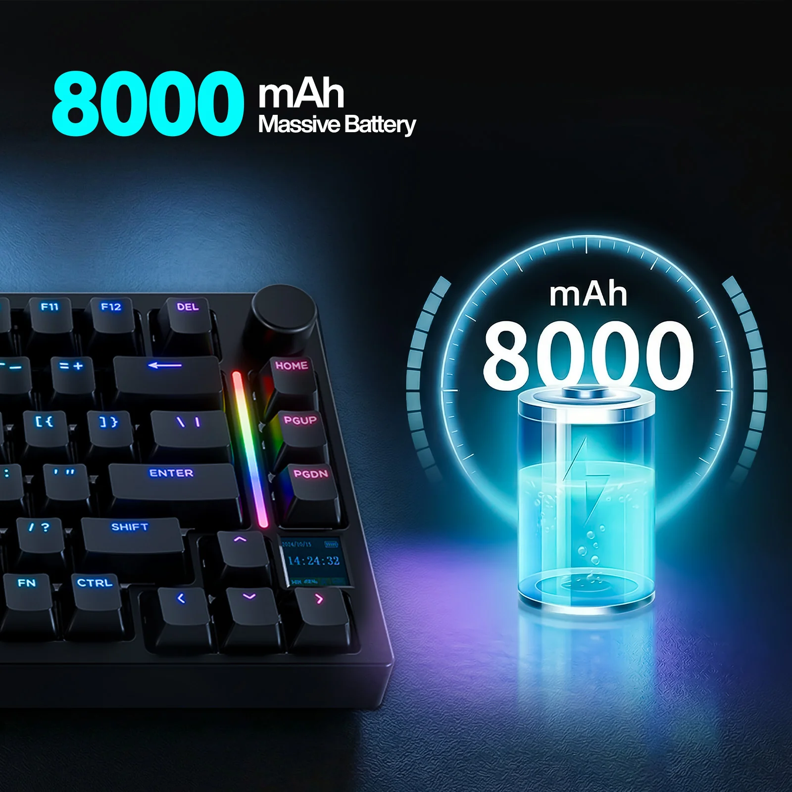 GamaKay TK75 TMR Magnetic Keyboard 8k polling rate - Image 12