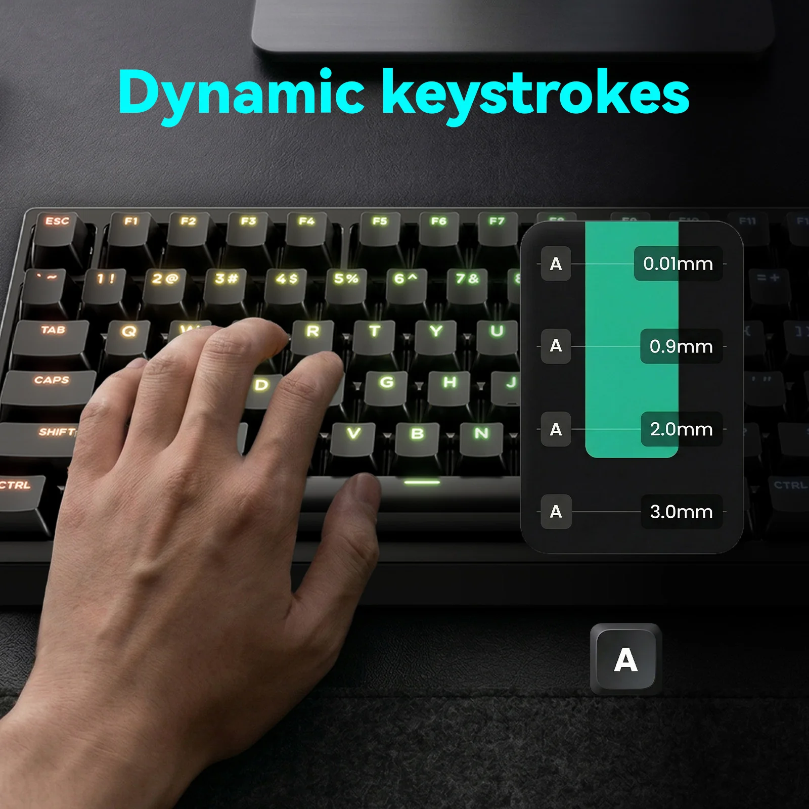 GamaKay TK75 TMR Magnetic Keyboard 8k polling rate - Image 13