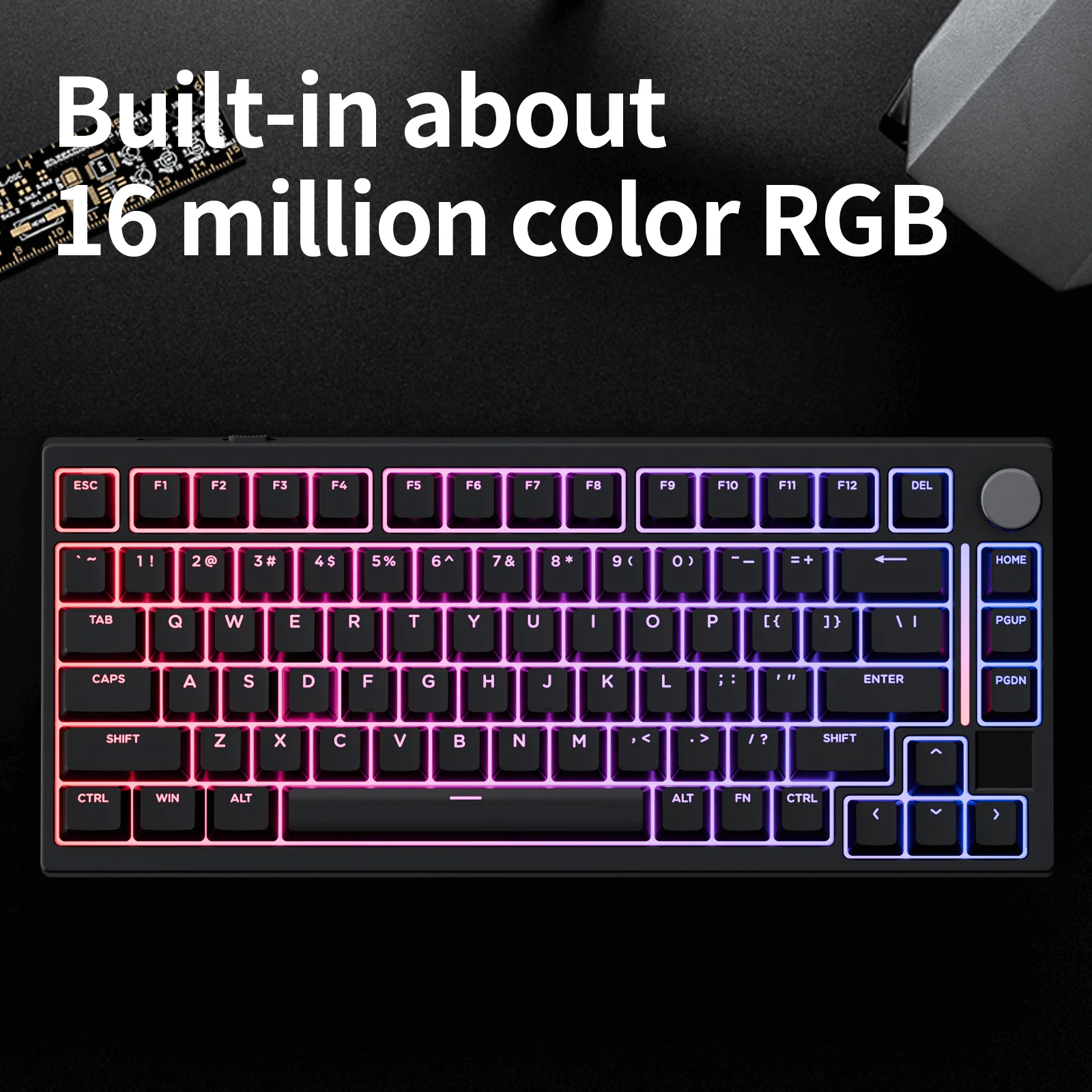 Gamakay TK75HE V2 Hall Effect keyboard 8K Polling Rate 0.005mm RT Accuracy - Image 28