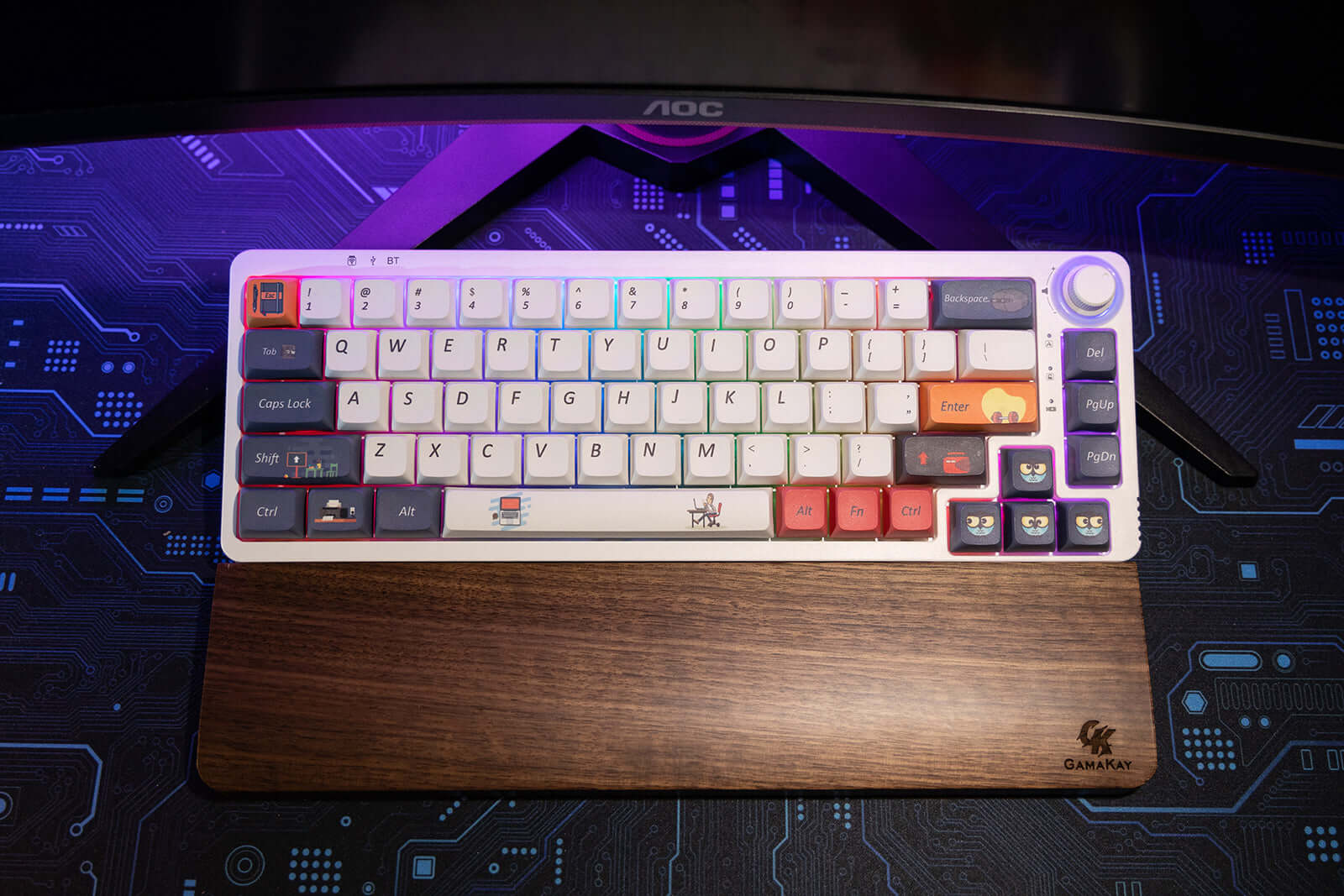 Gamakay Wood Wrist Rest Pad - Image 3