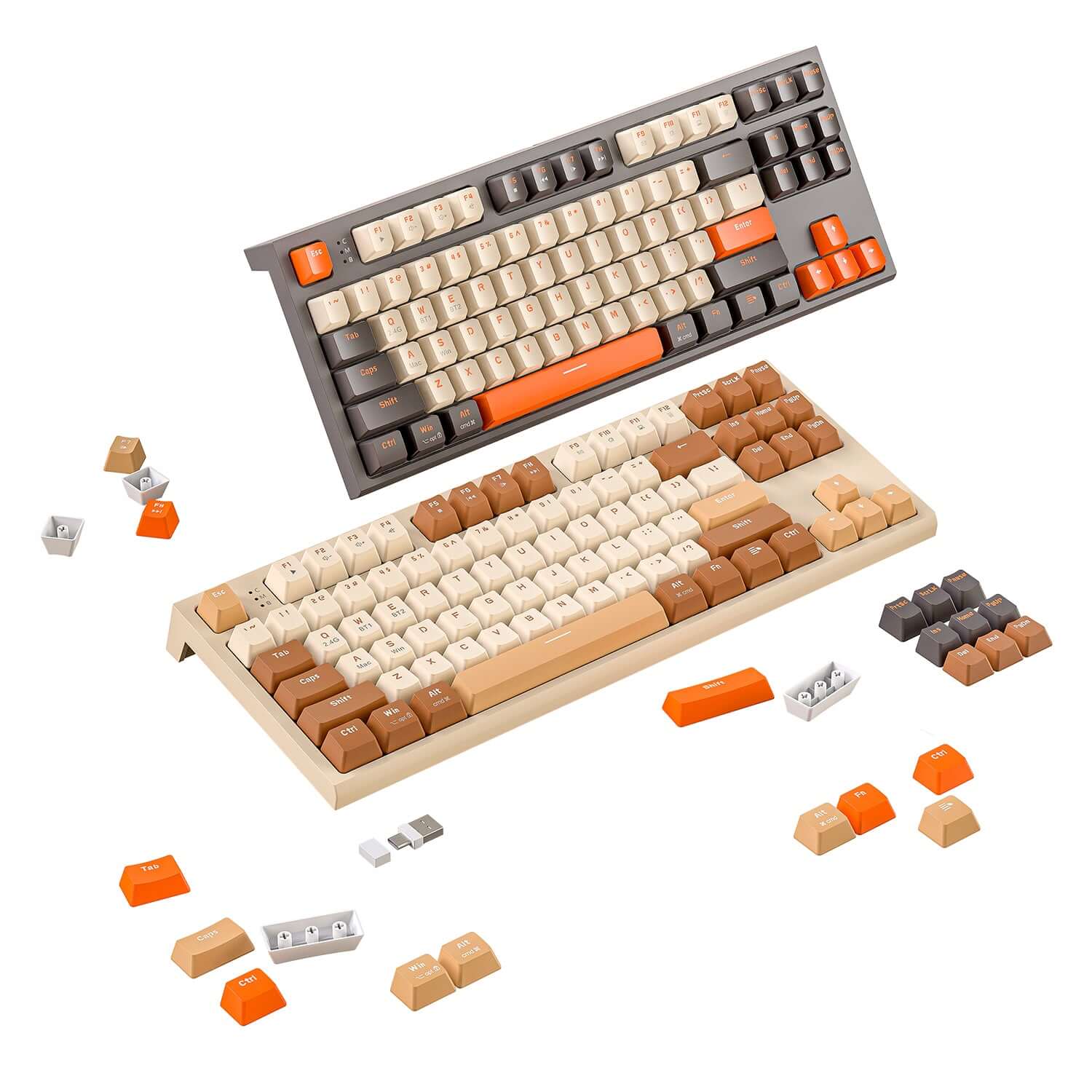 Gamakay x Freewolf M88 Wireless Mechanical Feeling Gaming keyboard - Image 5