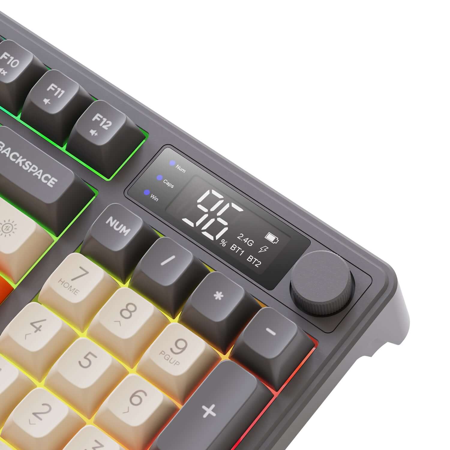 Gamakay x Freewolf M96 Wireless Mechanical Gaming keyboard with Display Screen - Image 4
