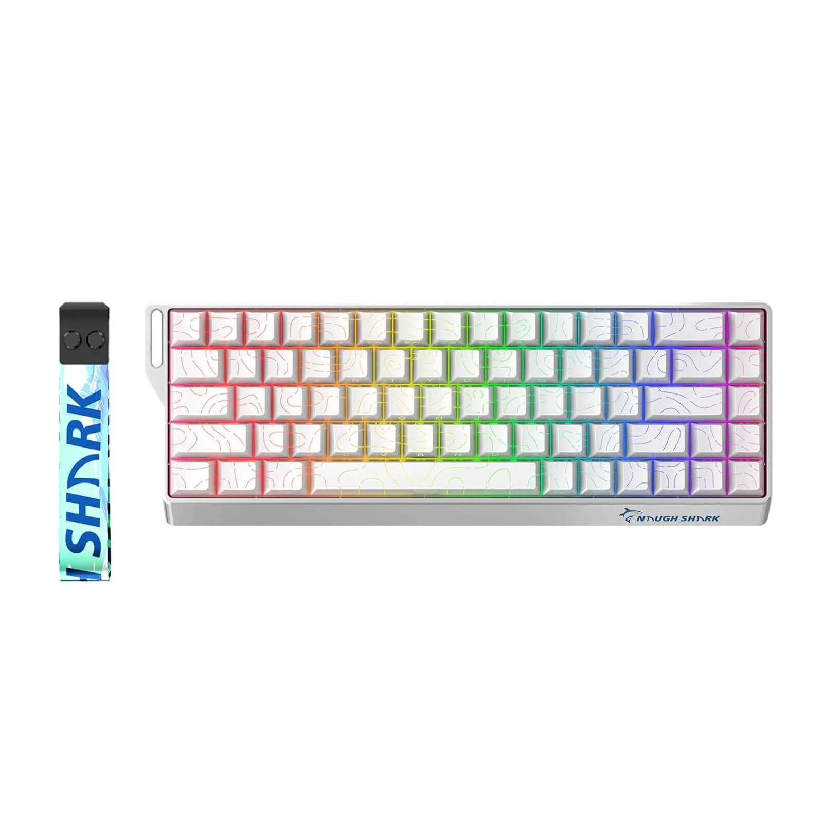 Gamakay x NaughShark NS68 Hall Effect Magnetic keyboard 8K Polling Rate 0.01mm RT Accuracy