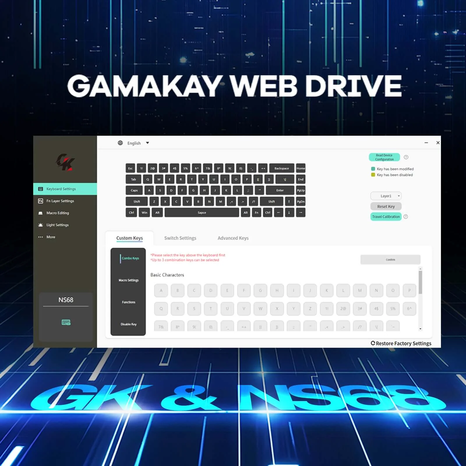 Gamakay x NaughShark NS68 Hall Effect Magnetic keyboard 8K Polling Rate 0.01mm RT Accuracy - Image 11