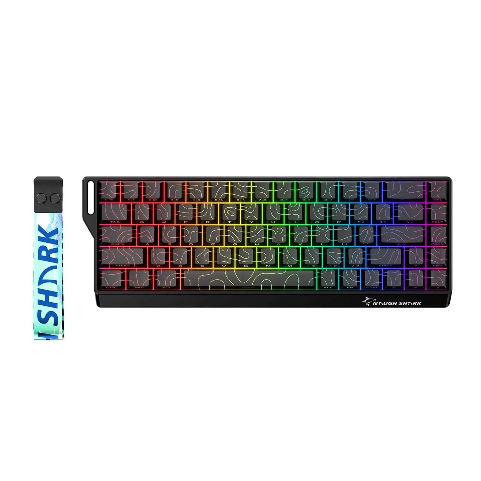 Gamakay x NaughShark NS68 Hall Effect Magnetic keyboard 8K Polling Rate 0.01mm RT Accuracy - Image 2
