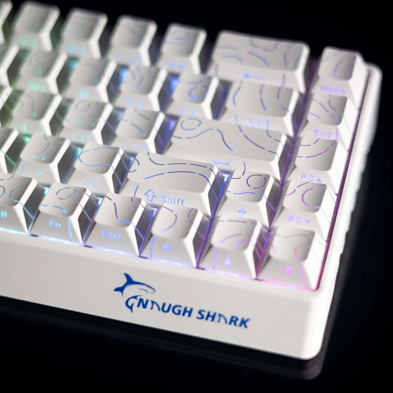 Gamakay x NaughShark NS68 Hall Effect Magnetic keyboard 8K Polling Rate 0.01mm RT Accuracy - Image 21