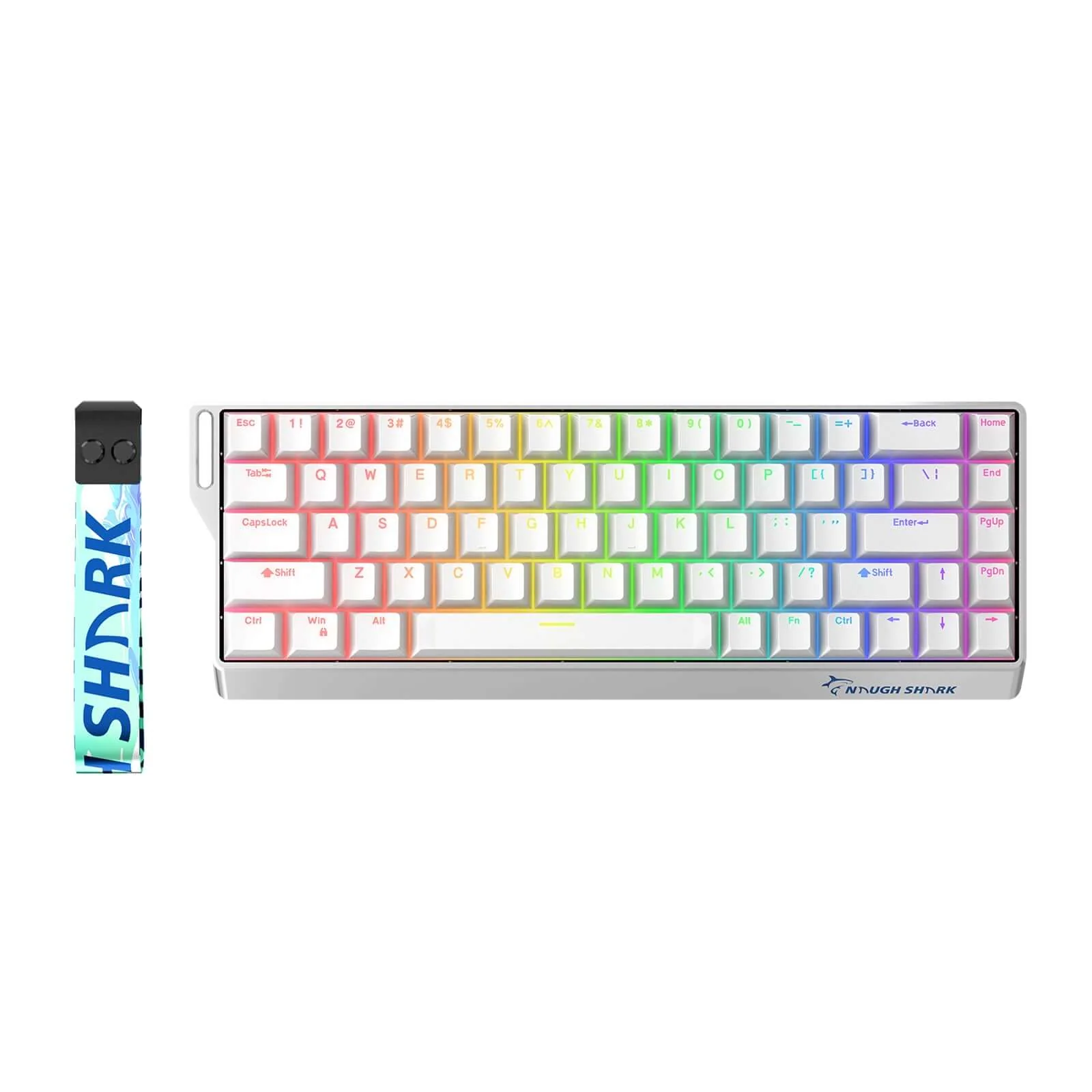 Gamakay x NaughShark NS68 Hall Effect Magnetic keyboard 8K Polling Rate 0.01mm RT Accuracy - Image 4