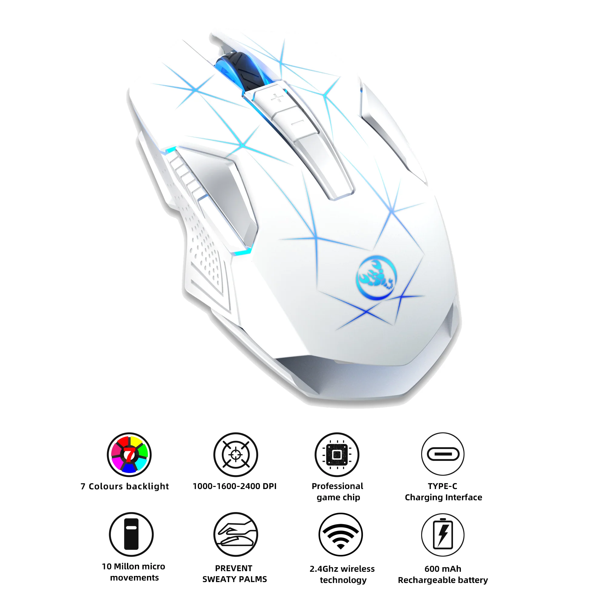 HXSJ T300 Gaming Mouse - Image 4